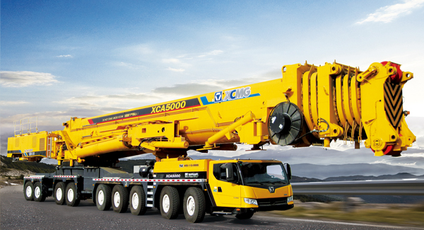 徐工成功研制全球最大噸位、技術含量最高的XCA5000全地面起重機